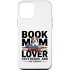 Reading Puppy Book Mom Dog Lover Custodia per iPhone 12 mini Book Mom Dog Lover Letture Accoglienti E Coccole Per Cani