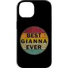First Names Apparel vintage Style Custodia per iPhone 14 Nome personalizzato Gianna I love Gianna Retro Vintage Style