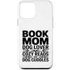 Reading Puppy Book Mom Dog Lover Custodia per iPhone 12 mini Book Mom Dog Lover Letture Accoglienti E Coccole Per Cani