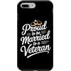 Military Wife Gifts Custodia per iPhone 7 Plus/8 Plus Moglie Veterana Militare Veterani Giorno Veterano Moglie