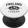 Maglietta Inghilterra UK Regno Unito Ing Tshirt Inghilterra Inglese UK Regno Unito Londra Britannica PopSockets PopGrip Adesivo