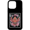 TOKYO WAVES Oni Mask Designs Custodia per iPhone 15 Pro Max Maschera giapponese del diavolo Yokai del diavolo Hannya Giappone Oni