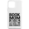 Reading Puppy Book Mom Dog Lover Custodia per iPhone 13 Pro Max Book Mom Dog Lover Letture Accoglienti E Coccole Per Cani