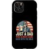 Fathers Day Just a Dad Who Always Came B Custodia per iPhone 11 Pro Festa del papà: solo un papà che tornava sempre con il latte