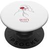 Statement Quote Culture Queen Of F-ing Everything (Dichiarazione di potere delle donne) PopSockets PopGrip Adesivo