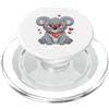 Koala Dad Mom Or Relationship Present Carino Cuori Di Koala Per Gli Amanti Di Koala E Coppie PopSockets PopGrip per MagSafe