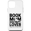 Reading Puppy Book Mom Dog Lover Custodia per iPhone 12 mini Book Mom Dog Lover Letture Accoglienti E Coccole Per Cani