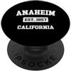 Anaheim California CA Retro Sports Desig Souvenir vintage Anaheim California CA Est. 1857 PopSockets PopGrip Adesivo