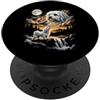 Funny Maltese Lover Gifts Accessories & Maltese Ululando Alla Luna PopSockets PopGrip Adesivo