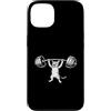 Funny Gym Cat Gifts Co Custodia per iPhone 13 Divertente design umoristico per allenamento con gatto