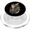 Tannaidhe's Designs Calico Cat Dragon Fairy con edera autunnale e ali PopSockets PopGrip per MagSafe