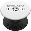 Maglietta Inghilterra UK Regno Unito Ing Tshirt Inghilterra Inglese UK Regno Unito Londra Britannica PopSockets PopGrip Adesivo