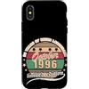 Oktober 1996 Männer Frauen 30. Geburtsta Custodia per iPhone X/XS 30 ° compleanno ottobre 1996 Vintage 30 anni Legendary