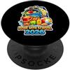 Class of 2026 Summer Celebration Co Fatto con la scuola 2026 Vacanze al mare Laurea Vacanze estive PopSockets PopGrip Adesivo