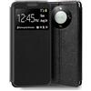 Cool Custodia Cool Flip Cover per Honor Magic 8 Lite/Honor X9D Liscio Nero