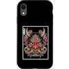 Hannya Oni By Tokyo-Waves Custodia per iPhone XR Hannya Oni Mask Devil Yokai - Maschera giapponese con tatuaggio demone