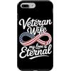 Military Wife Gifts Custodia per iPhone 7 Plus/8 Plus Moglie Veterana Militare Veterani Giorno Veterano Moglie