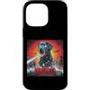 Labrador Retriever Puppy Lover PS Custodia per iPhone 14 Pro Max Divertente Retro Giapponese Dogzilla Nero Labrador Retriever