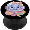 Kawaii Galaxy Lover Whimsical Portrait G Carino Astronauta Ragazza Spazio Personaggio Cosmico Graphic Casco PopSockets PopGrip Adesivo