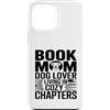 Dog Lover Reading Sunset Retro Custodia per iPhone 13 Pro Max Libro Mamma Amante Del Cane Vivere In Capitoli Accogli
