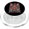 Hannya Oni By Tokyo-Waves Hannya Oni Mask Devil Yokai - Maschera giapponese con tatuaggio demone PopSockets PopGrip per MagSafe