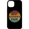 First Names Apparel vintage Style Custodia per iPhone 13 Nome personalizzato Gianna I love Gianna Retro Vintage Style