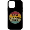 First Names Apparel vintage Style Custodia per iPhone 12 mini Nome personalizzato Gianna I love Gianna Retro Vintage Style