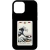 TOKYO WAVES Japanese Tarot Great Wave Ae Custodia per iPhone 12 mini The Great Wave Off Kanagawa Tarocchi Carta Divertente Grande Onda