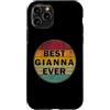 First Names Apparel vintage Style Custodia per iPhone 11 Pro Nome personalizzato Gianna I love Gianna Retro Vintage Style