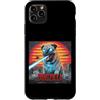 Pug Puppy Lover PS Custodia per iPhone 11 Pro Max Divertente retrò giapponese Dogzilla Pug Dog Lover