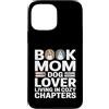 Dog Lover Reading Sunset Retro Custodia per iPhone 13 Pro Max Libro Mamma Amante Del Cane Vivere In Capitoli Accogli