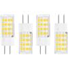 KUNKA GY5.3 - Lampadina a LED a bassa tensione, 12 V-24 V CC/CA, lampadina LED G5.3 12 V, per paesaggio e camera da letto (bianco caldo 3000 K, confezione da 4)