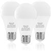 ORALUCE Lampadine LED E27 Luce Fredda 6500K, Lampadina E27 12W Equivalenti a 100W, 1200 Lumen, A60 Stile Lampada LED E27, Risparmio Energetico, Non Dimmerabile, 3 Pezzi