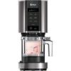 Ninja CREAMi Gelatiera, macchina per gelato e dessert congelati, 1,4 l, 2 vasetti, 7 programmi, per gelati, sorbetti, frullati, frappè, nero/argento, NC302EU