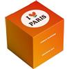 Resetea Kit di coltivazione di fiori I Love Paris con bomba di semi a forma di cuore, papavero, lavanda, margherita - regalo originale Parigi, Souvenir, kit facile da coltivare casa o balcone