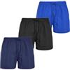 Set 3 Pezzi Costume Mare Uomo Costumi Da Bagno Piscina Nuoto Boxer Surf VEQUE