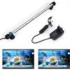VARMHUS SolarNovo LED Aquarium Illuminazione Subacquea Top Copertura della Luce Impermeabile Lampada per Fish Tank (1.8 * 37cm, Bianco & Blu)