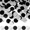 GORGECRAFT 500 pz di Paillettes Rotonde Piatte da 25mm Paillettes Sciolte con Foro Lustrini Artigianato da Cucito per La Creazione di Gioielli Abiti da Sposa Ricami Applique Abbellimenti Nero Argento