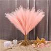 GEFIRE Pampas Verde Artificiale 30 Pezzi Pampas Decorative Alte 55 cm Finti Soffici e Soffici Erba di Pampa Decorativa per Matrimonio Soggiorno Boho Arredamento Casa (rosa)