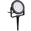 LIGHTEU®, Miboxer RGBCCT 9W Luce da giardino CA 100-240V Multicolore Cambiamento e temperatura di colore regolabile WiFi LED da giardino Luce da prato, IP66 impermeabile, Miboxer futC02