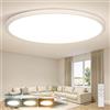 OTREN Plafoniera LED Soffitto Dimmerabile 56W 60CM Lampadario con Telecomando, Modalità Notturna e Memoria, 3000K-6500K, IP44 Impermeabile per Camera da Letto, Soggiorno, Ufficio e Cucina