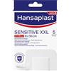 Elastoplast Hansaplast Sensitive XXL Intonaco a isola, 5 pezzi