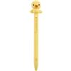 Back2Fun - Penna a Inchiostro Blu, Penna a Forma di Animale che Abbraccia, Punta da 0,7 mm, Include Due Ricariche di Inchiostro, Ideale per Astuccio Scolastico e Ritorno a Scuola, Pulcino