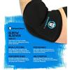 Urban Lifters Gomitiera Supporto Gomito (Paio) Eccellente Supporto, Calore e Compressione. Previene Lesioni e Migliora Prestazioni per Sollevamento Pesi, Powerlifting. Bendaggio per Gomito, XL