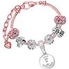 Charm Buddy Braccialetto con Charm per la Prima Comunione Scintillante, con Confezione Regalo, Argento Sterling