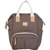 BÉABA, Zaino Fasciatoio per Bebè, Grande Capacità di Archiviazione, Tasche Termiche Multiple, Fasciatoio Incluso, Grande Apertura, Borsa da Viaggio Multifunzionale, Wellington, Cacao