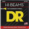DR Strings DR String MR5-130 Hi-Beam Set di corde per basso | nucleo rotondo, in acciaio inox, suono brillante, molto sostenuto, made in USA