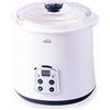 Lacor - 69243 - Supersillenciosa Maxi Yogurt maker, Ideale per fare Kefir, Yogurt Greco e Formaggio Fresco, Con Timer 48 ore, Schermo LED, Capacità: 2L, Ø 20 x 23 cm, Bianco
