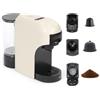 Livoo - Macchina da caffè multi-capsula 4 in 1 DOD217C - 1400W, 20 bar, 7 livelli di volume, compatibile Nespresso*, Dolce Gusto*, cialde tipo Senseo** e caffè macinato
