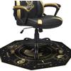 Subsonic - Tappetino da Gioco Harry Potter 100x100 cm - Antiscivolo per Sedia da Ufficio - Tappetino Protettivo per Pavimenti e Parquet per la Camera dei Giocatori - Facile da Pulire - Nero